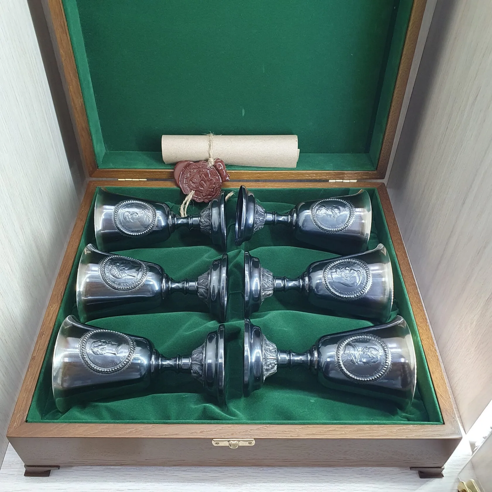 Набор рюмок «Императоры»